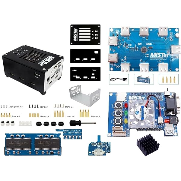 Amazon.com: Generic Mister FPGA Metal Case + 128MB SDRAM + IO VGA